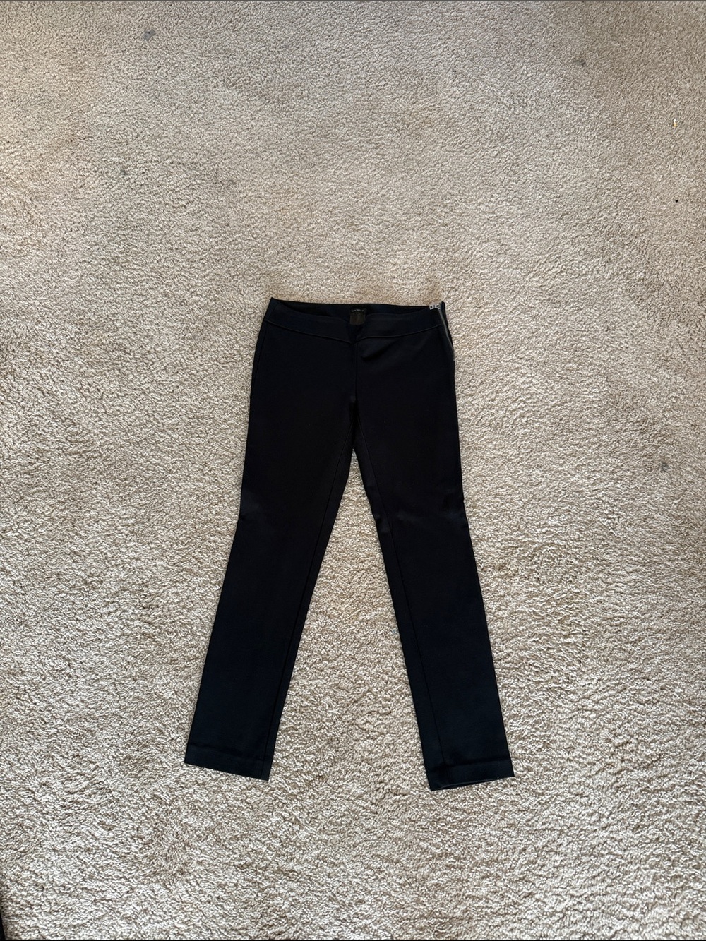 Ann Taylor Straight Leg Jeans in Black